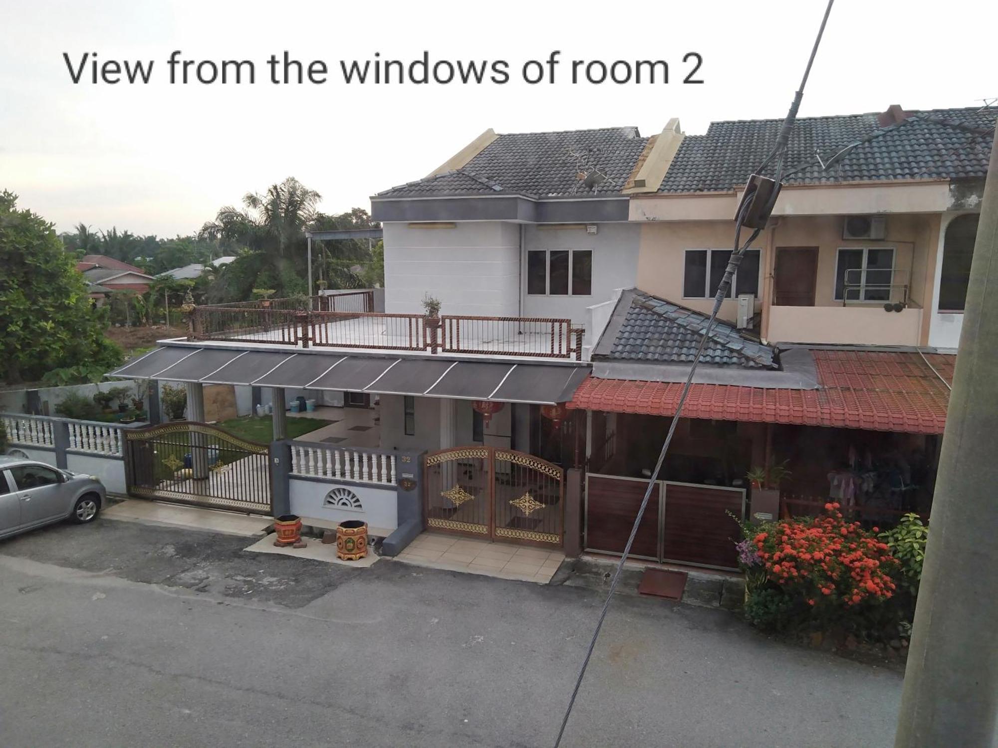 Purple Dream Home Teluk Panglima Garang Værelse billede